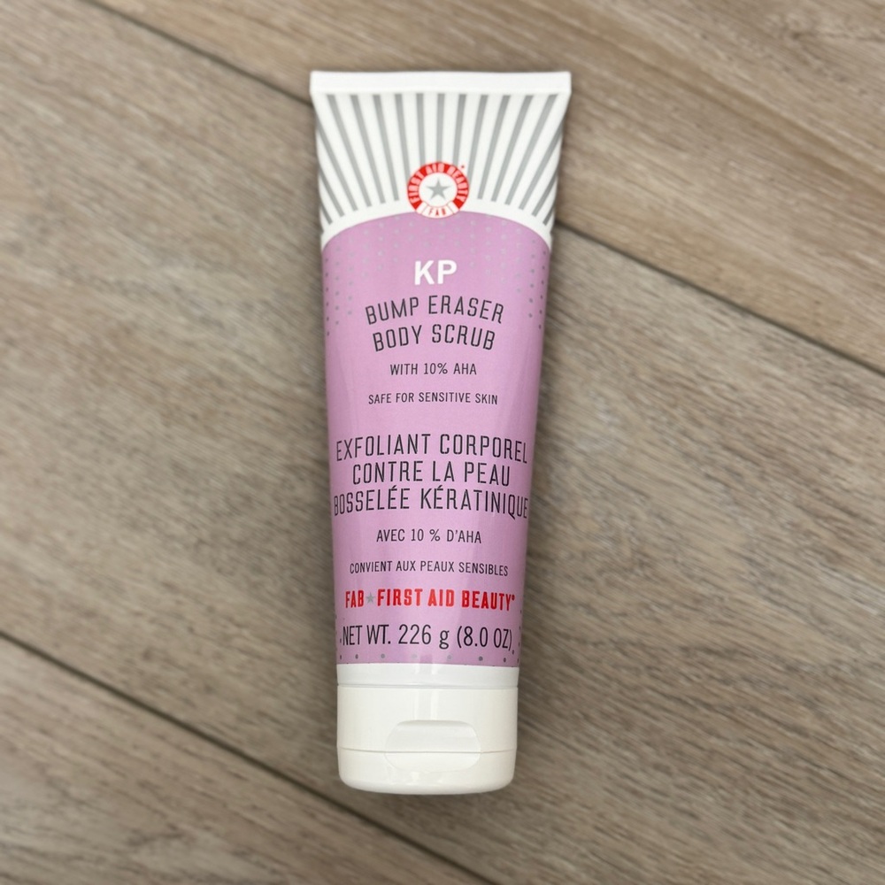First Aid Beauty KP Bump Eraser Body Scrub - 8 oz - NEW